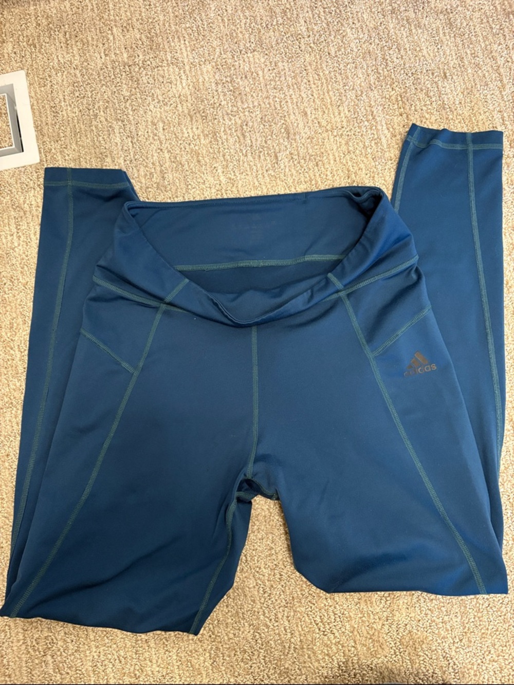 adidas Deep Blue Performance Leggings